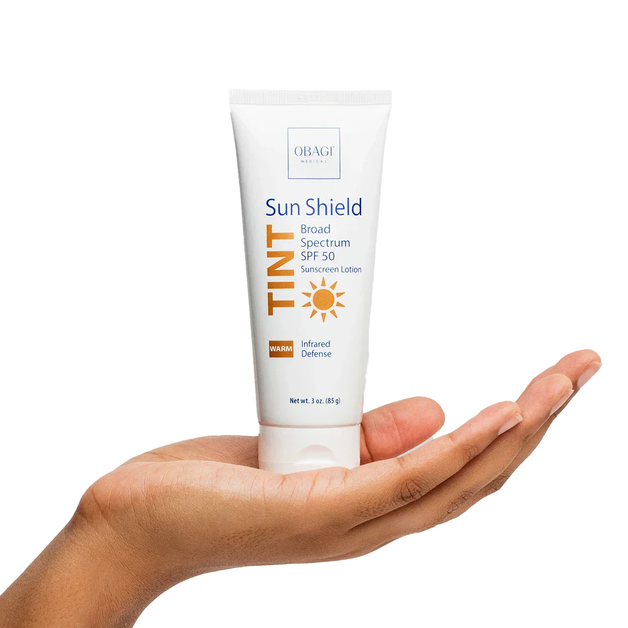 Obagi Sun Shield SPF 50 Tint Warm 85g – Mineral Sunscreen for Sun Sensitivity & Uneven Tone