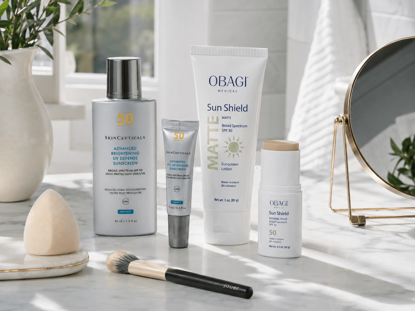 How to reapply SPF over makeup