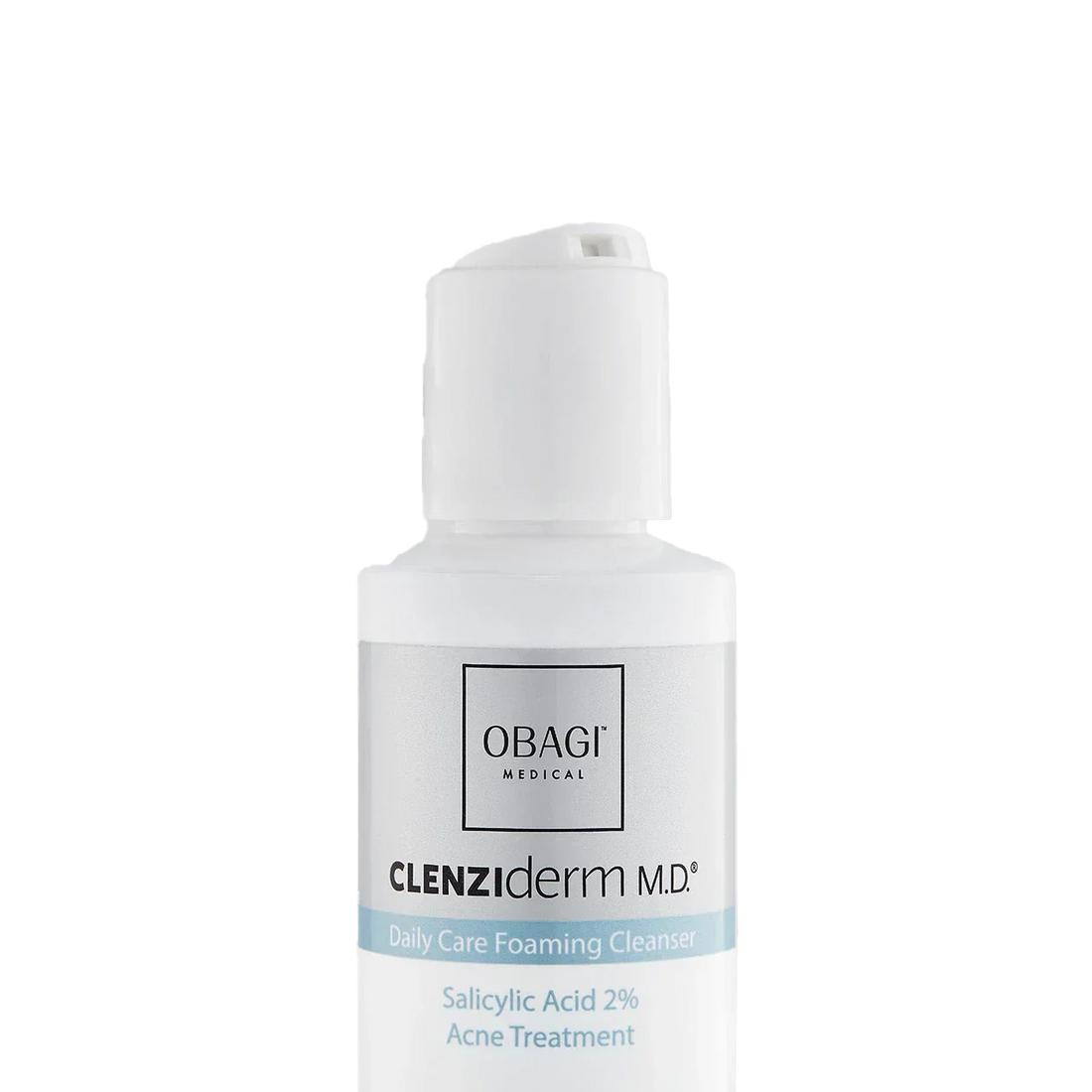 obagi clenziderm md foaming cleanser open bottle