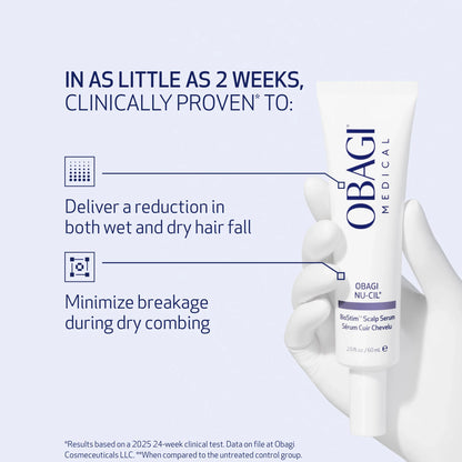 Obagi Nu-Cil BioStim Scalp Serum 60ml – Scalp Serum for Thinning Hair &amp; Weak Hair Growth