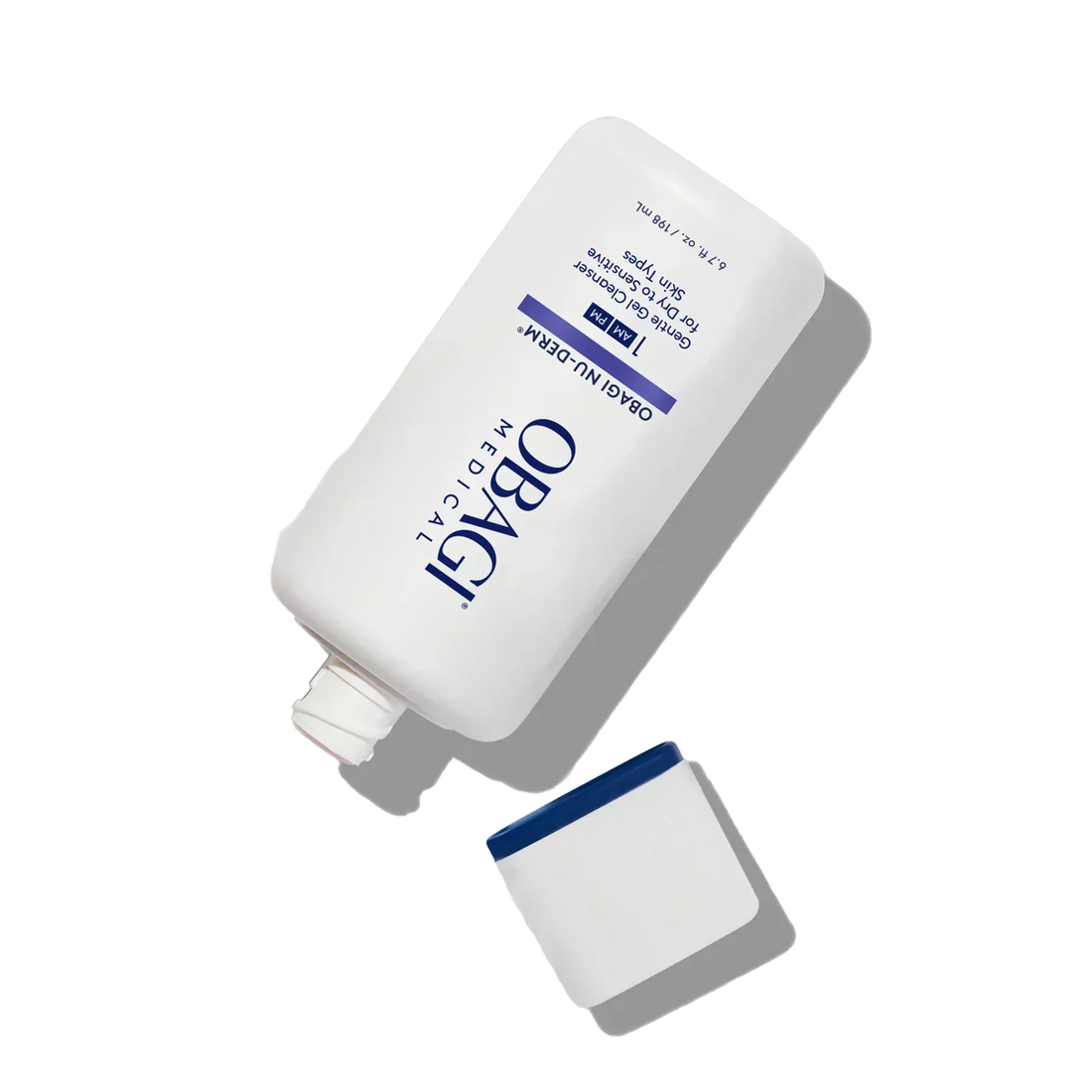 obagi nu derm 1 gentle cleanser open bottle