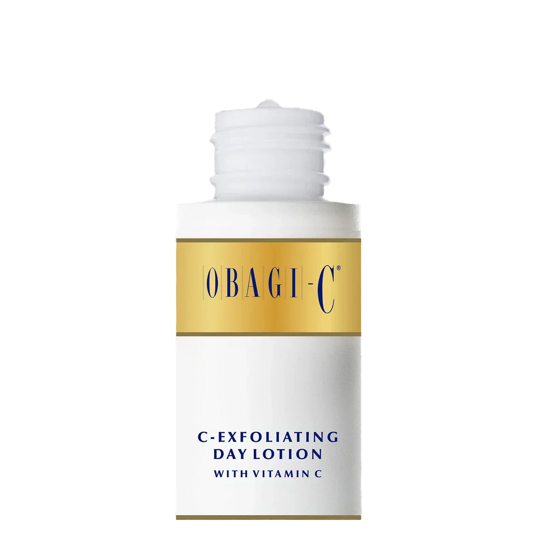 obagi c exfoliating day lotion open bottle